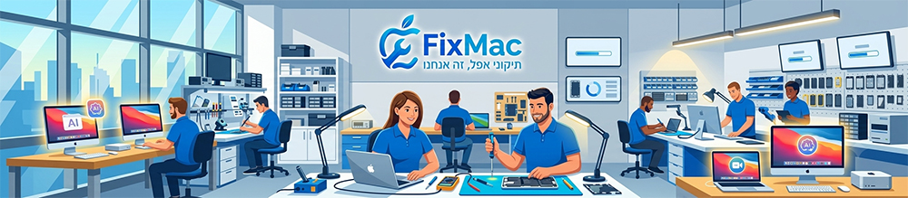 עמוד אודות מעבדת פיקס מק ברמת גן. חוות דעת בגוגל 5 כוכבים. שירות מקצועי, חלקים מקוריים, תיקון אפל מקבוק, פרו, אייר, איימק זה אנחנו